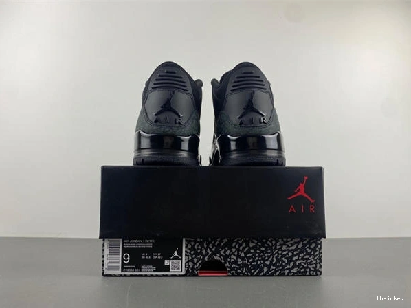 Rep TBkick Jordan Air Unisex 3794 Black Cat 3 CT8532- 1026